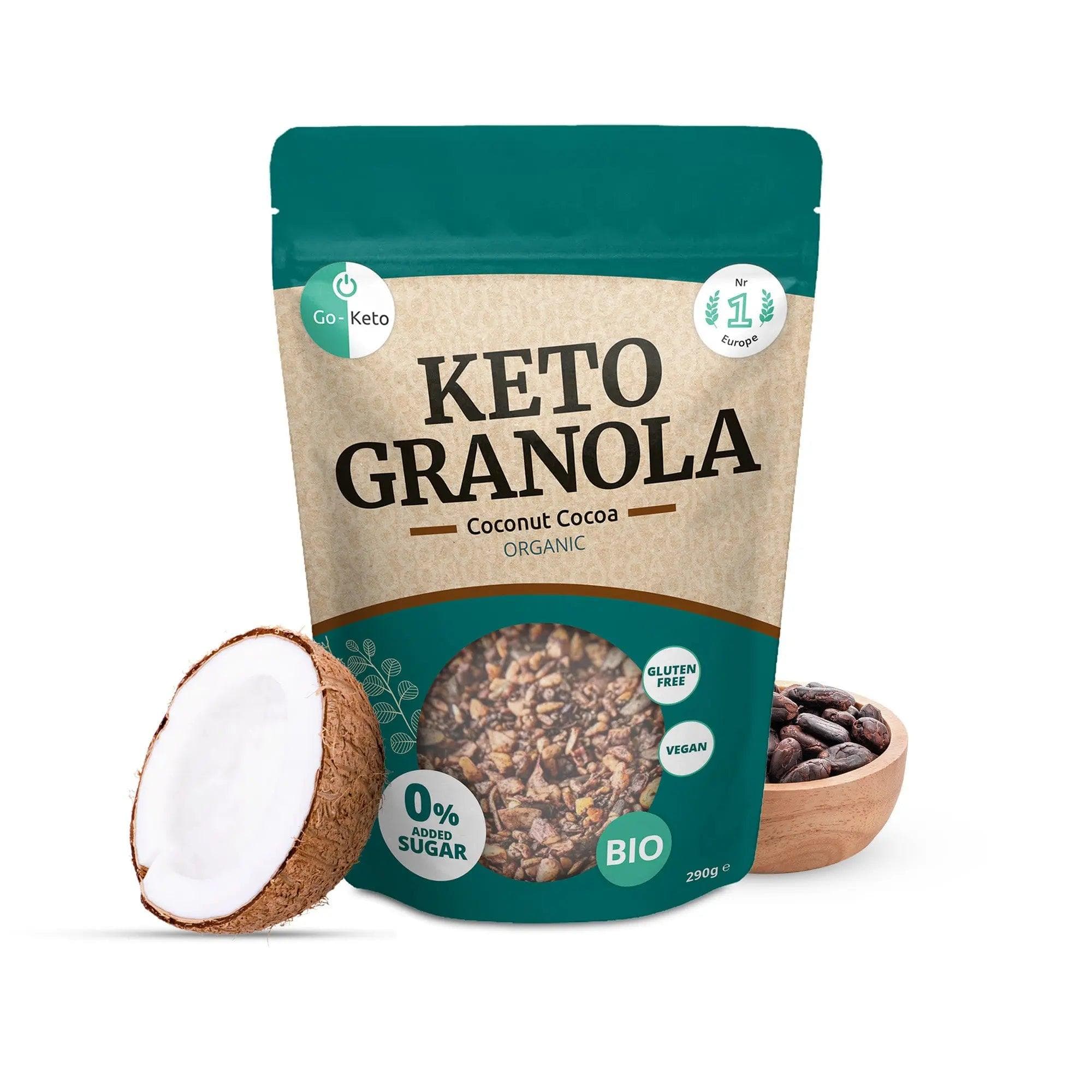 Go-Keto Bio Keto Granola Coconut Cocoa Go-Keto 290g P-GK-69-GRCH Vital20
