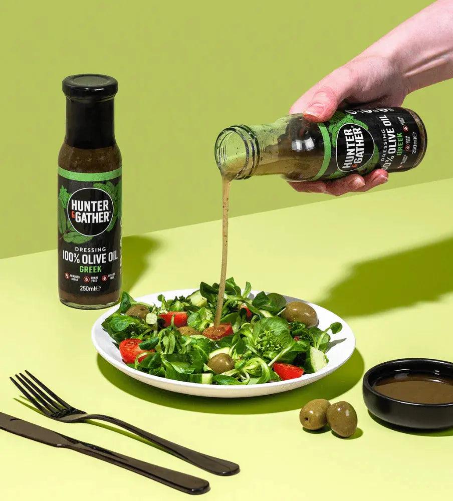 Hunter & Gather Olive Oil Dressing Greek Hunter & Gather 250ml 00900015 Vital20