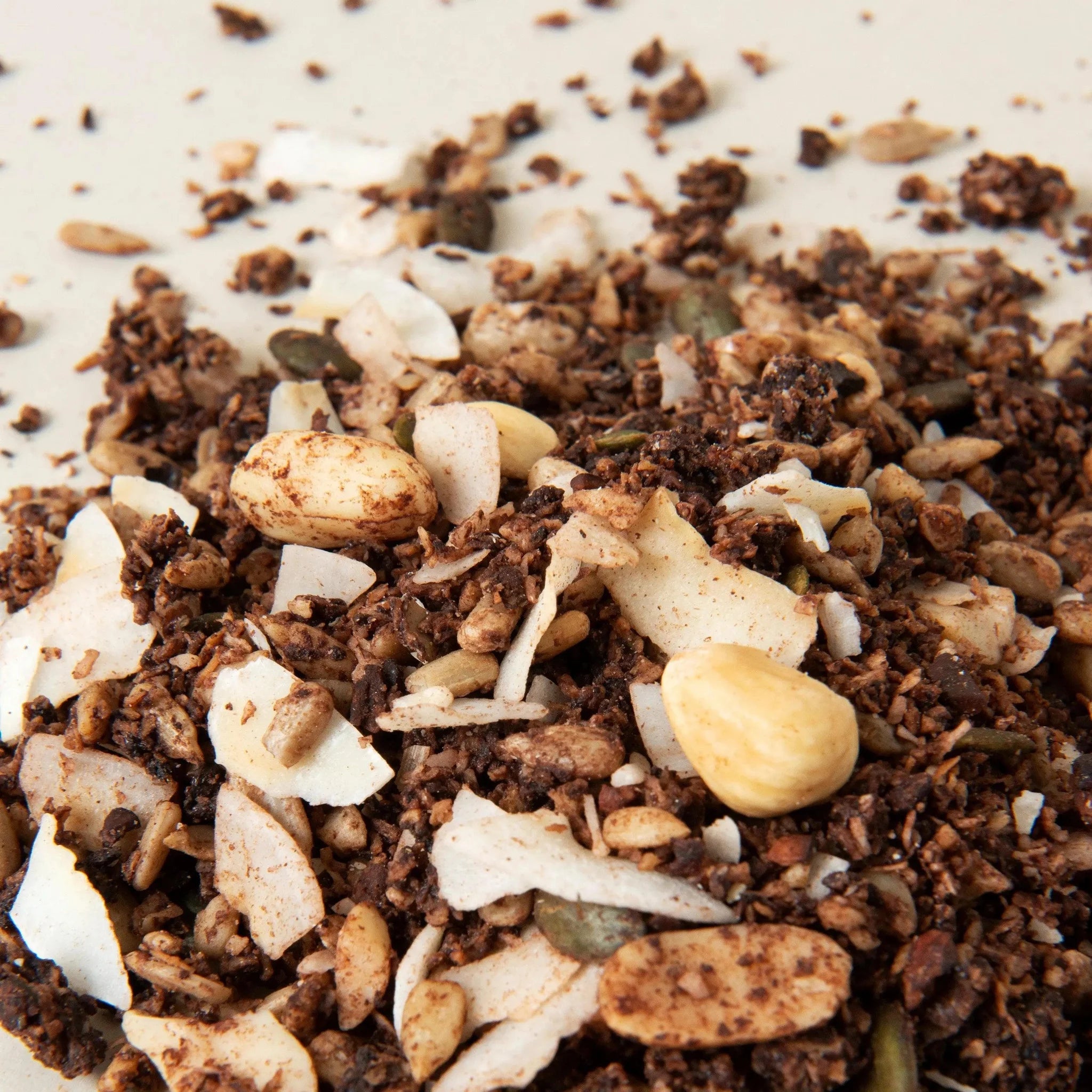 Keto Granola Cocoa Power Coconut & Cocoa OKONO 300g okono 03000004