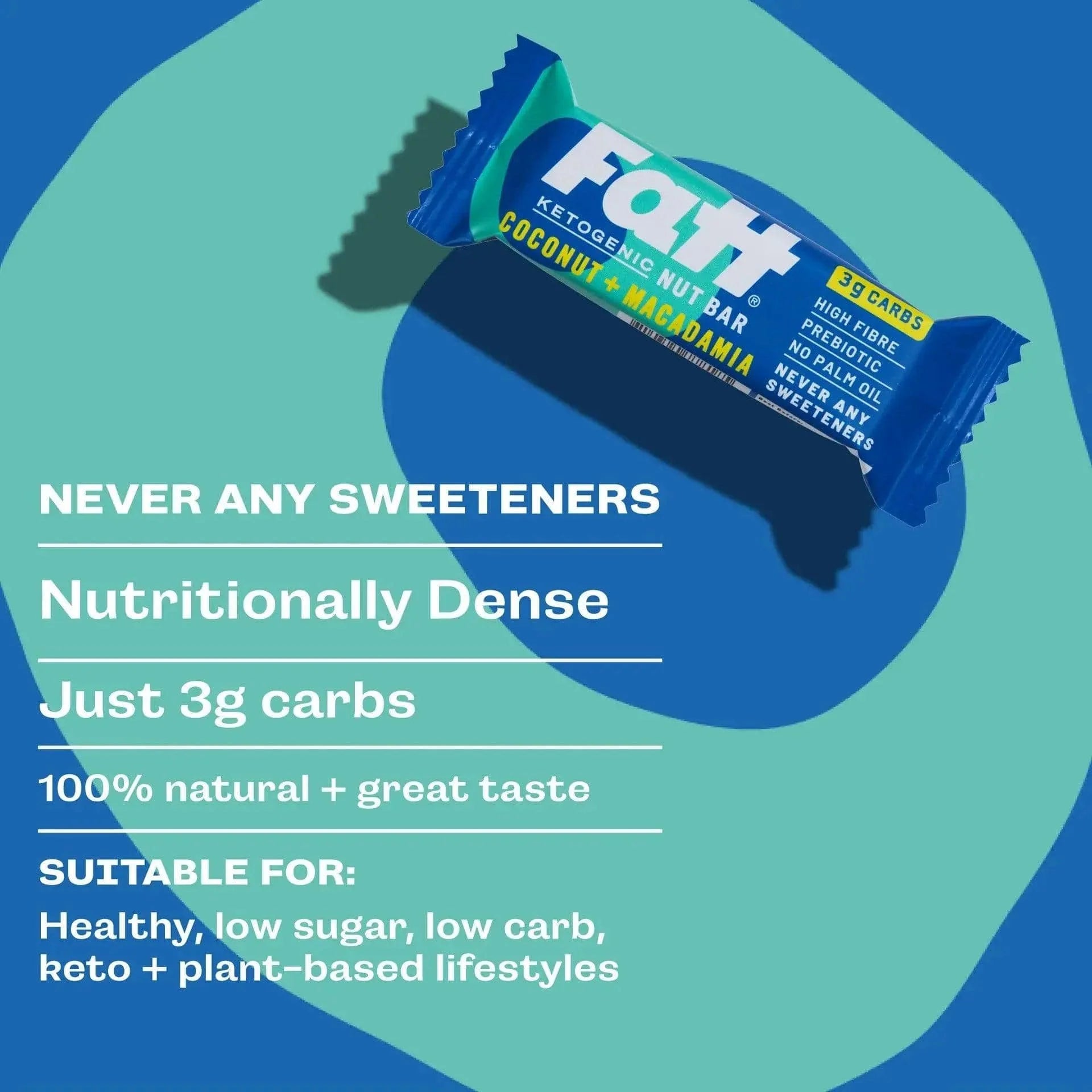 Live Fatt Keto Bar Coconut Macadamia Live Fatt 30g 01900005 Vital20