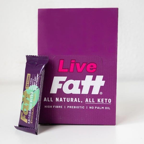 Live Fatt Keto Bites Chocolate Mint Live Fatt 35g x16 01900027 Vital20