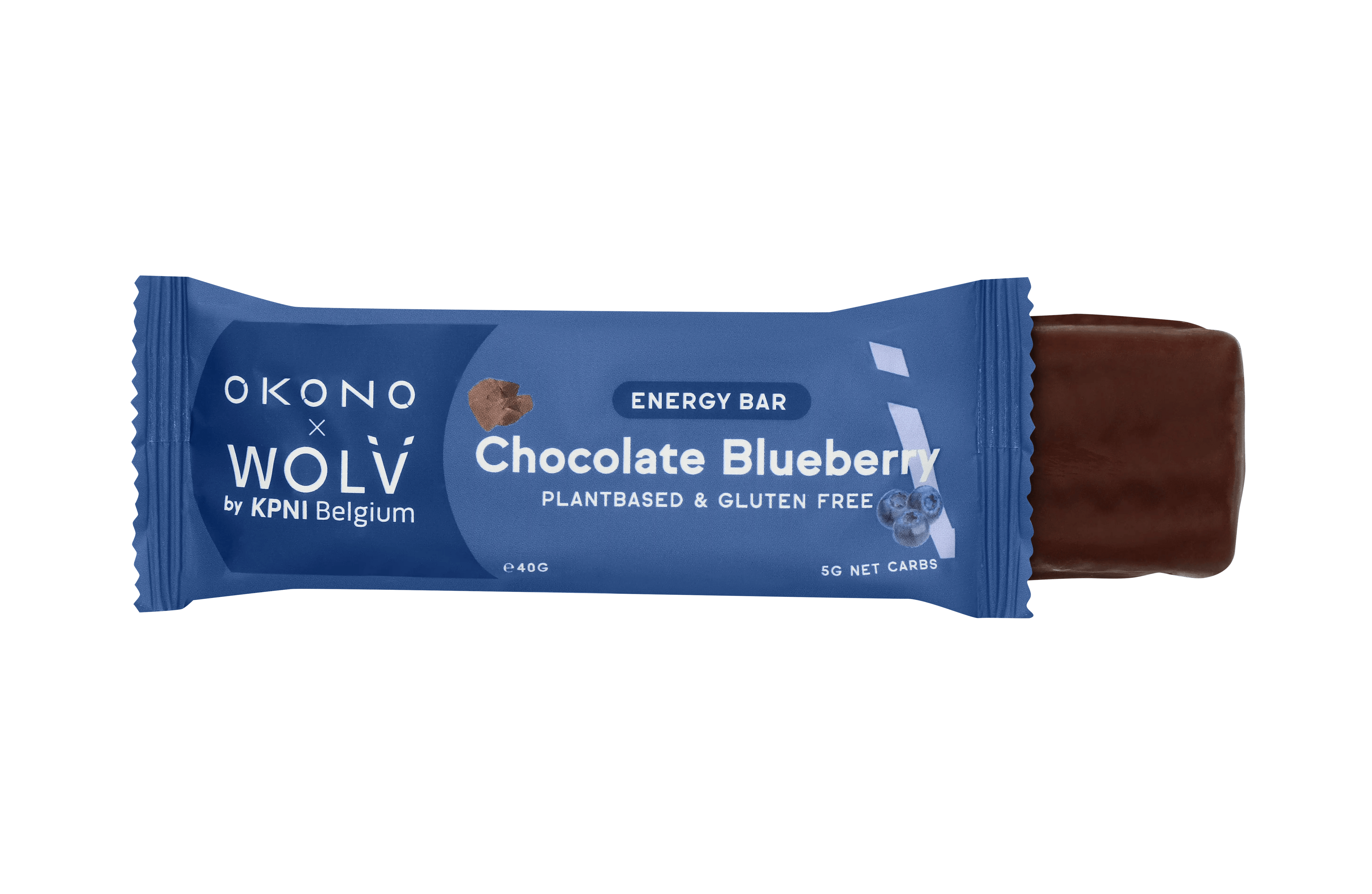 OKONO Keto Energy Bar Chocolate Blueberry Okono Vital20