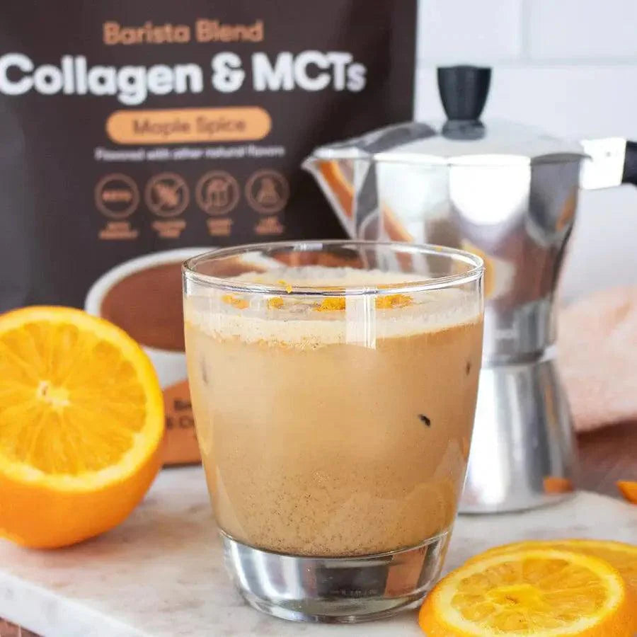 Perfect Keto Keto MCT Collagen Powder Barista Maple Spice Perfect Keto 237g P-PKBB-MP55 Vital20