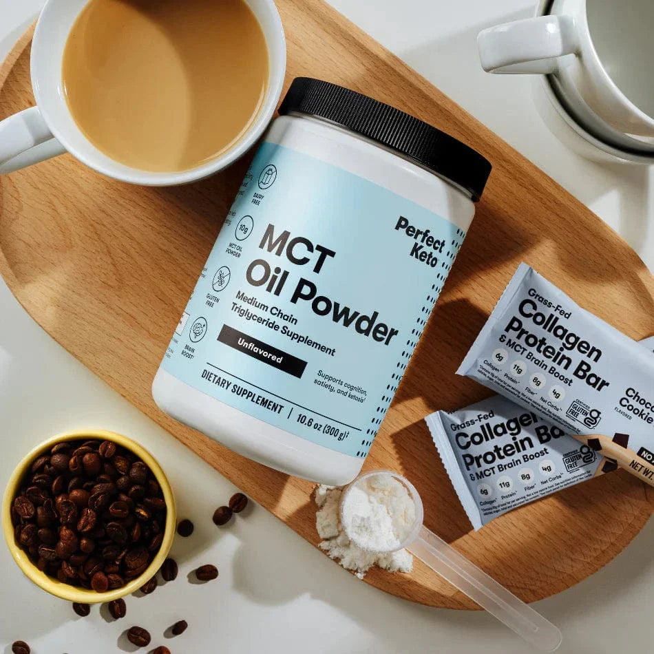 perfect keto MCT Oil Powder Unflavored Perfect Keto 300g P-PKMOP-67 Vital20