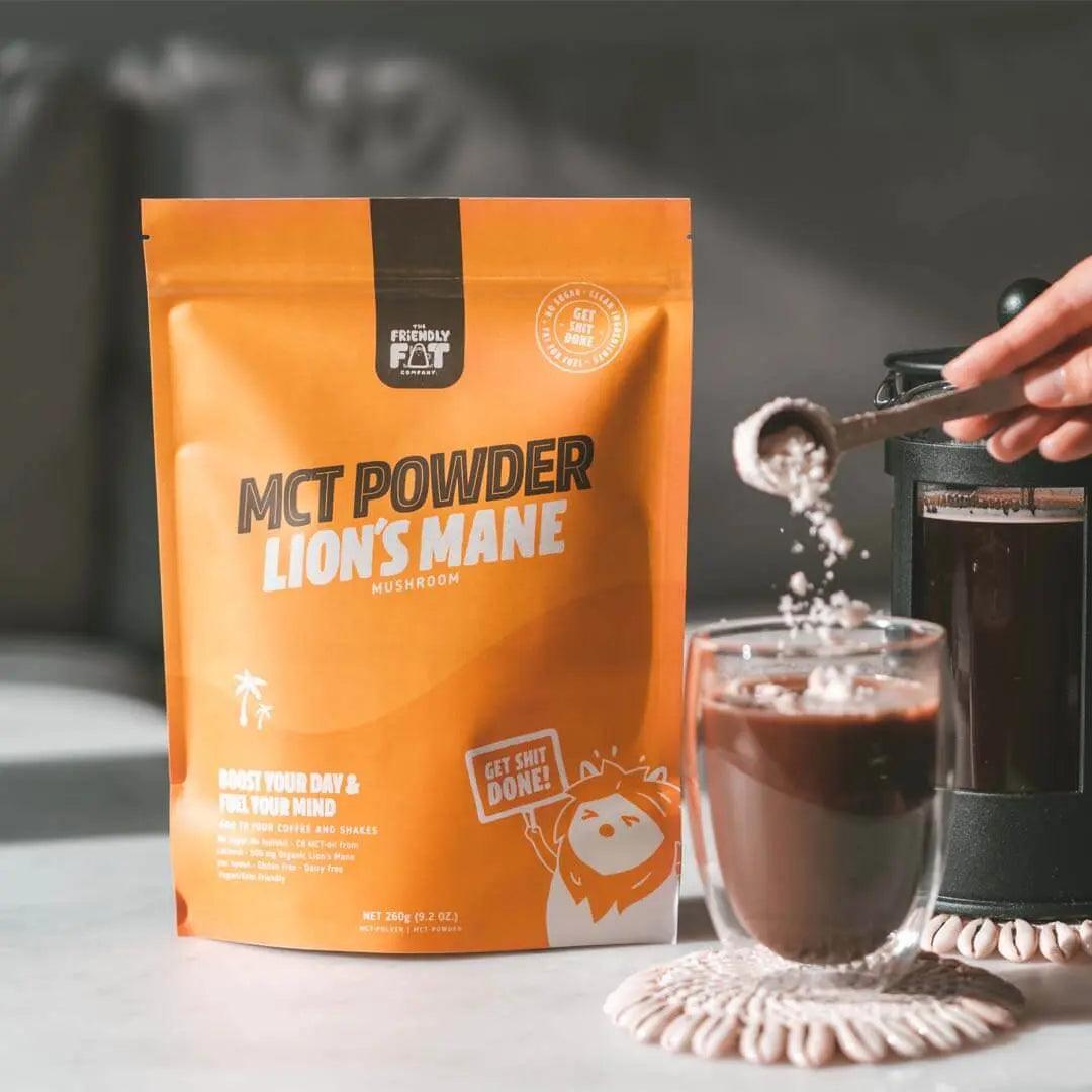 The Friendly Fat Company MCT Powder C8 Lion's Mane The Friendly Fat Company 260g 02000001 Vital20