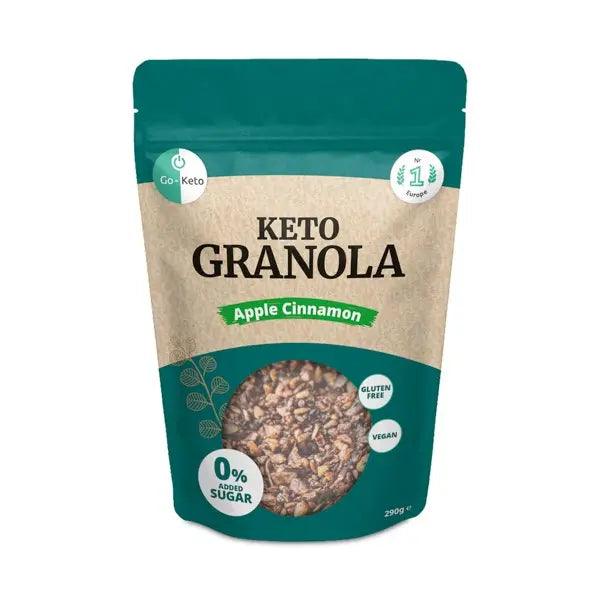 Go-Keto Keto Granola Apple Cinnamon Go-Keto 290g P-GK-GR33-HB Vital20