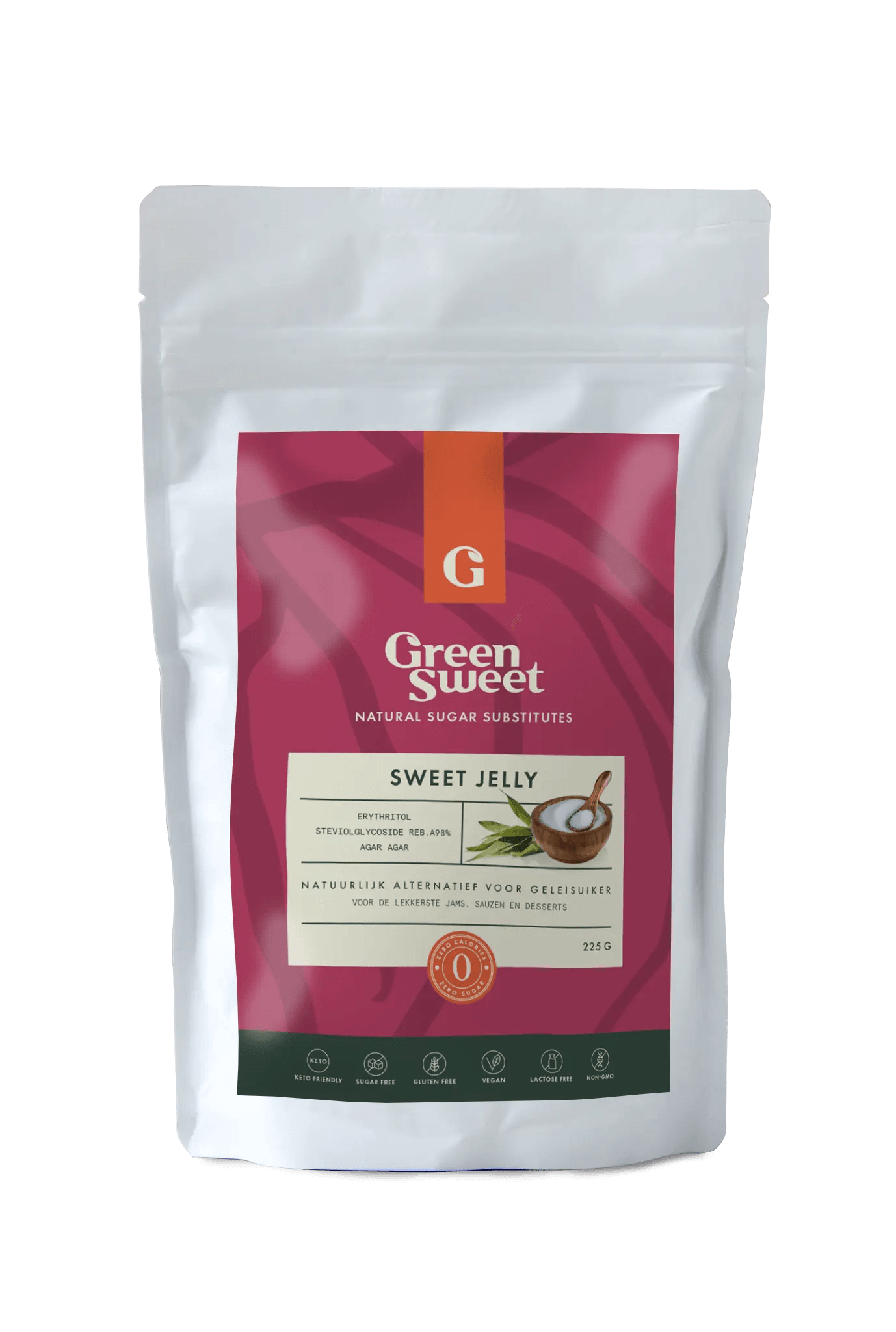 Green Sweet Jelly Sugar Green Sweet 215g 02200003 Vital20