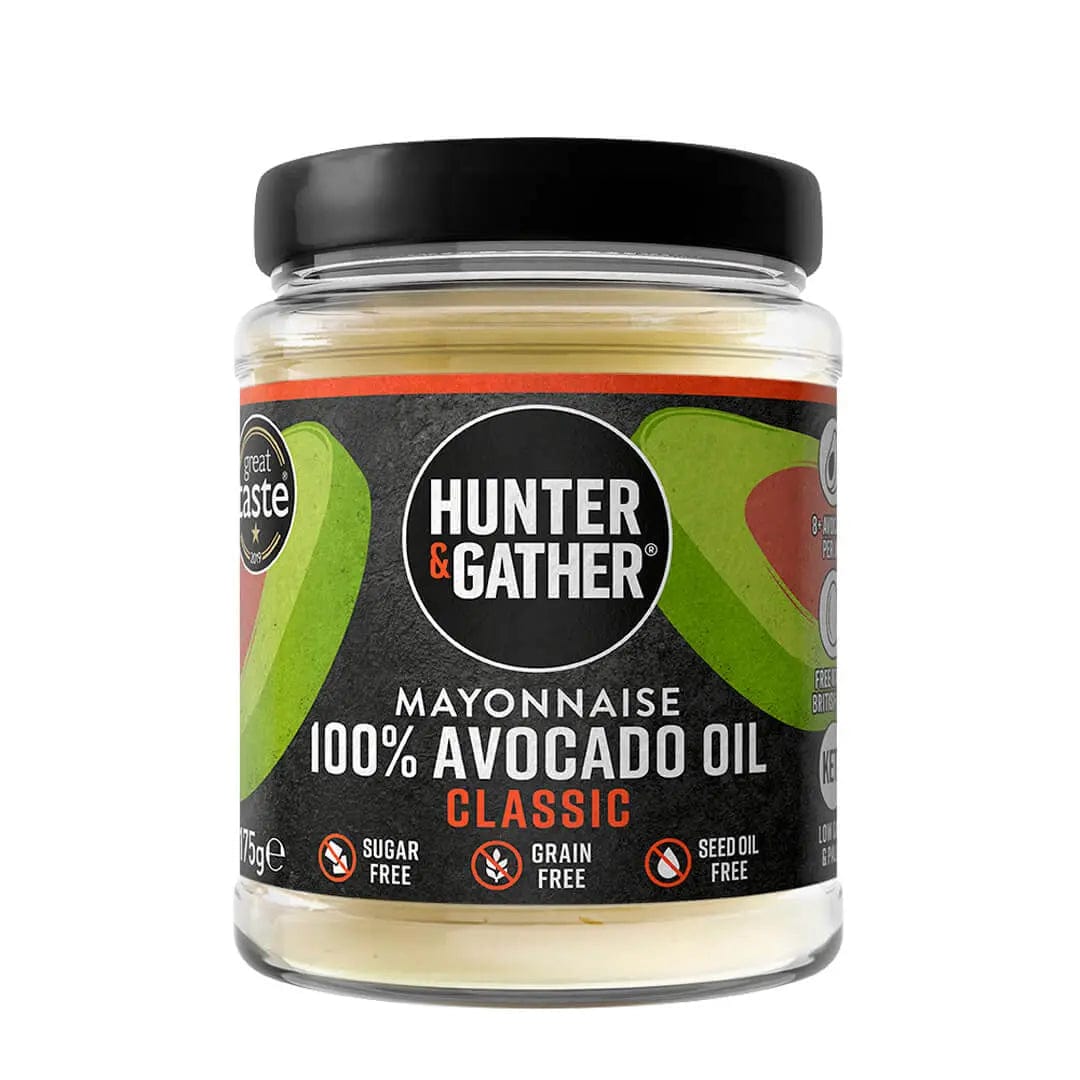 Hunter & Gather Avocado Oil Mayonnaise Classic Hunter & Gather 175g 00900005 Vital20