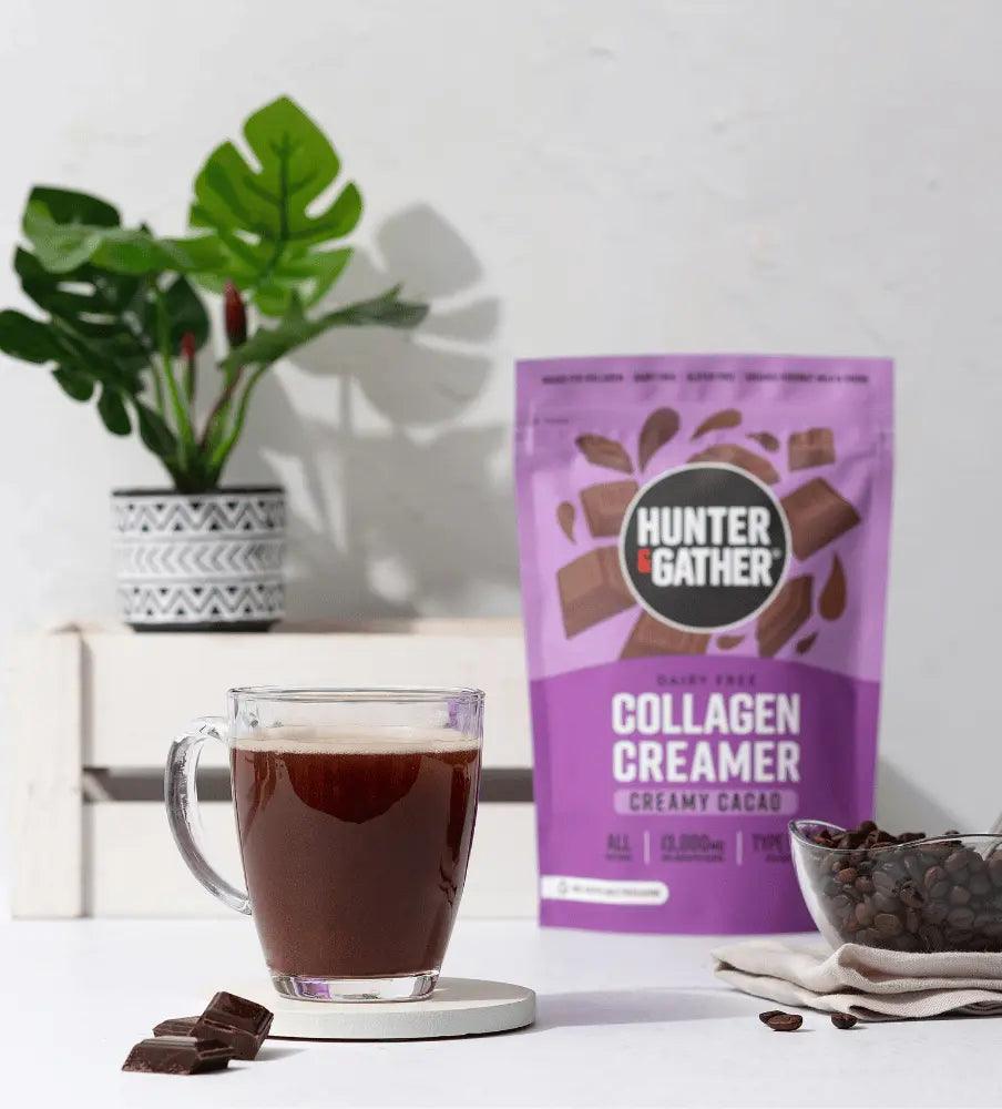 Hunter & Gather Keto Collagen Creamer Cacao Hunter & Gather 300g 00900043 Vital20