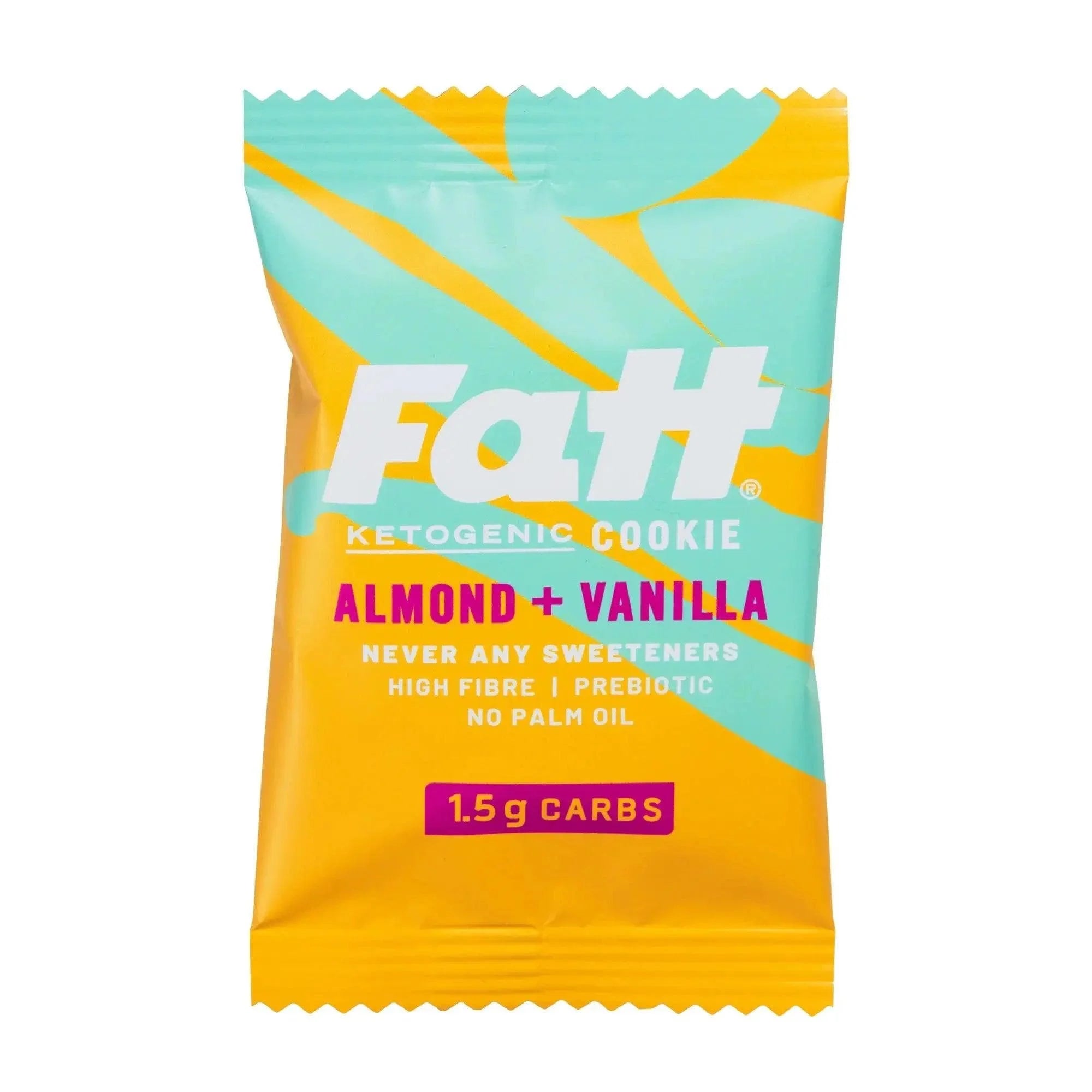 Keto Cookie Almond Vanilla Live Fatt 30g x12 live fatt Snacks 01900018
