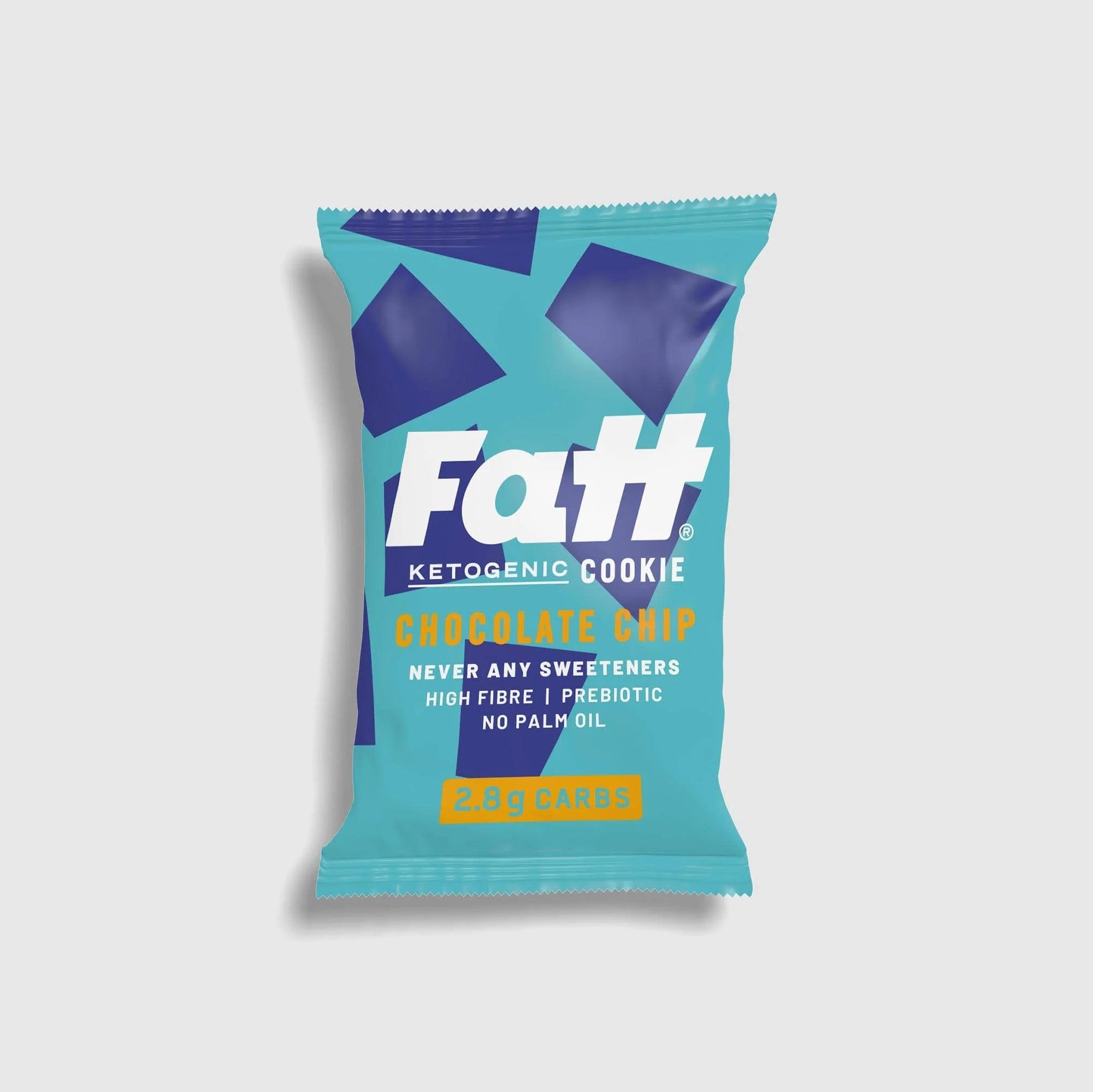 Keto Cookie Chocolate Chip Live Fatt 30g x12 live fatt Snacks 01900030