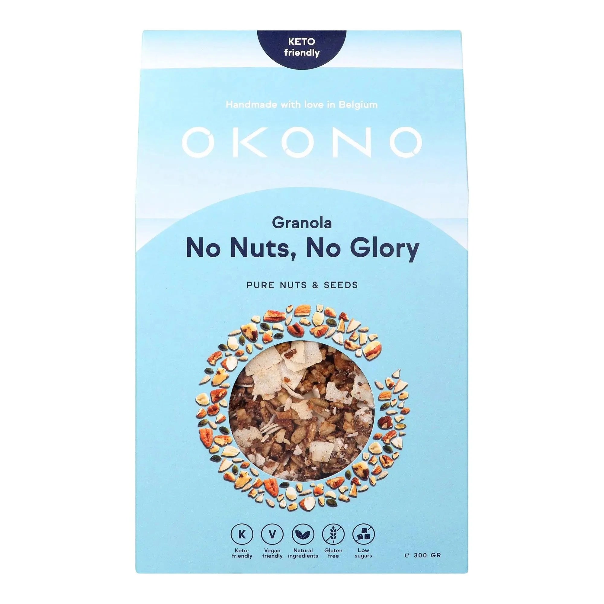 Keto Granola No Nuts, No Glory - Pure Seeds & Nuts okono  03000006