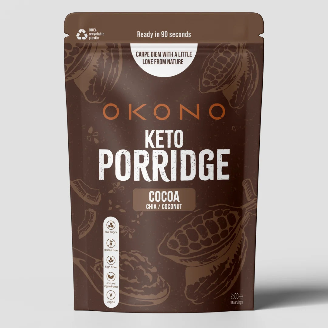 Keto Porridge Cocoa OKONO 250g OKONO 03000040