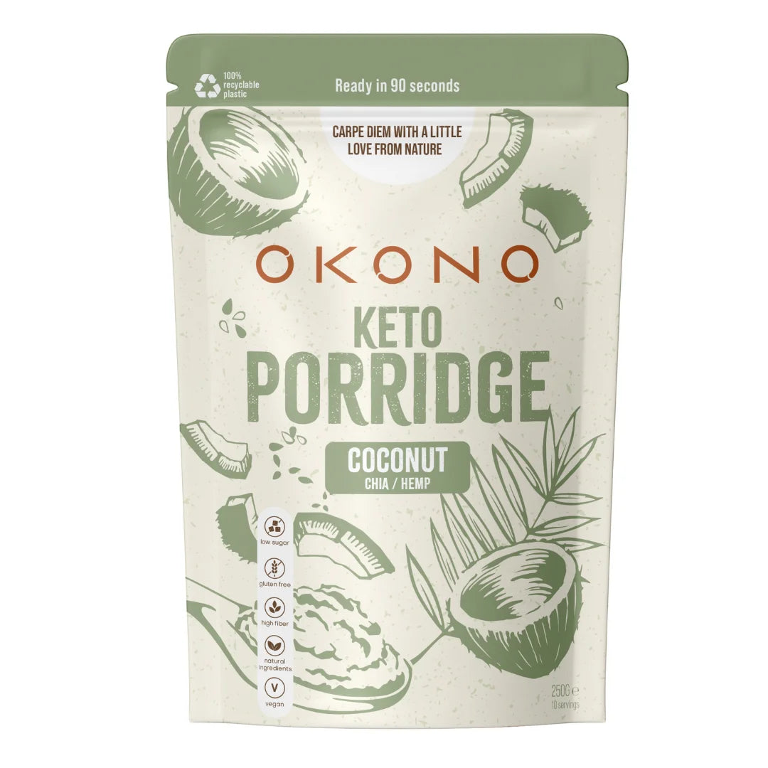 Keto Porridge Coconut OKONO 250g OKONO 03000038