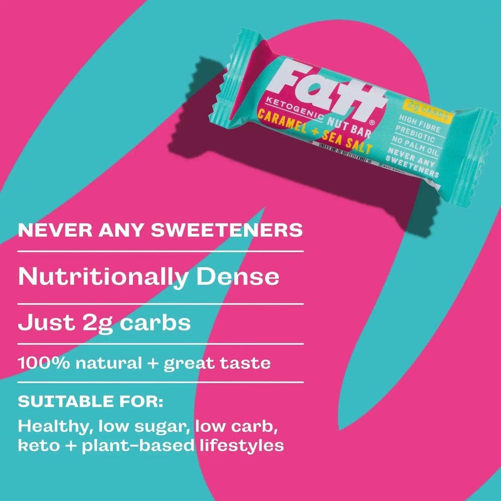 Live Fatt Keto Bar Caramel Sea Salt Live Fatt 30g x20 01900020 Vital20
