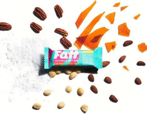 Live Fatt Keto Bar Caramel Sea Salt Live Fatt 30g x20 01900020 Vital20