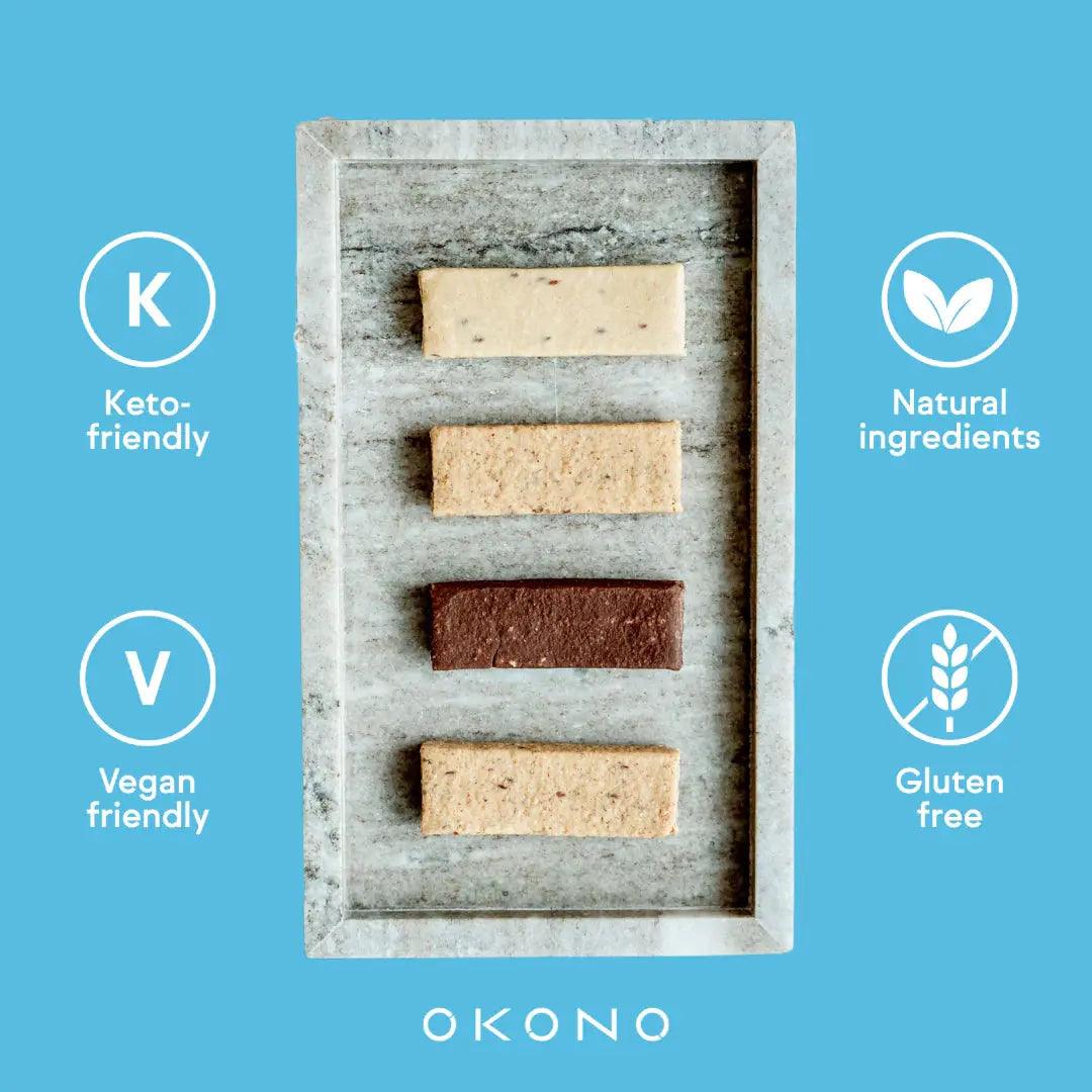 OKONO Keto Bar Almond Coconut OKONO 40g 03000015 Vital20