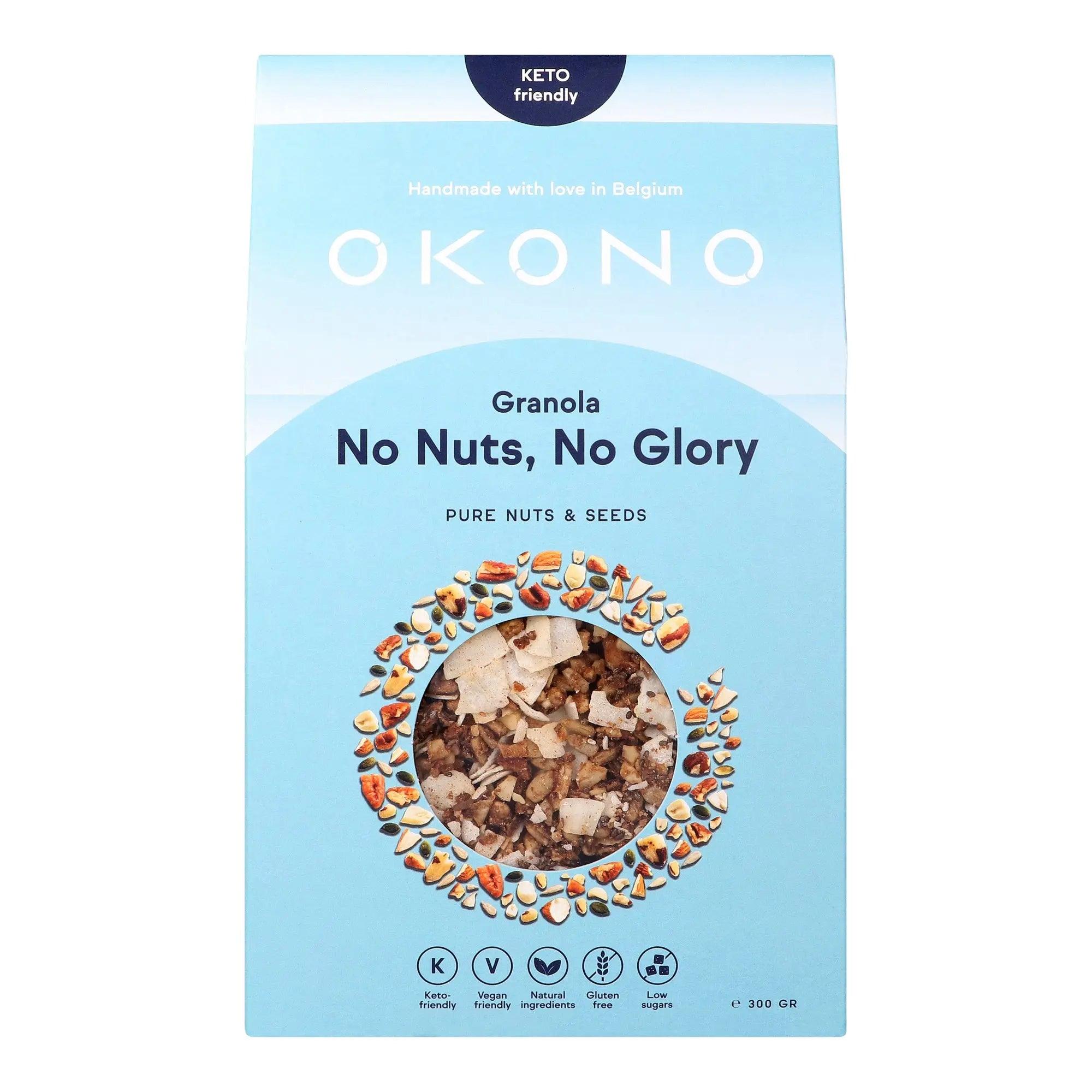 OKONO Keto Granola No Nuts, No Glory - Pure Seeds & Nuts 03000006 Vital20