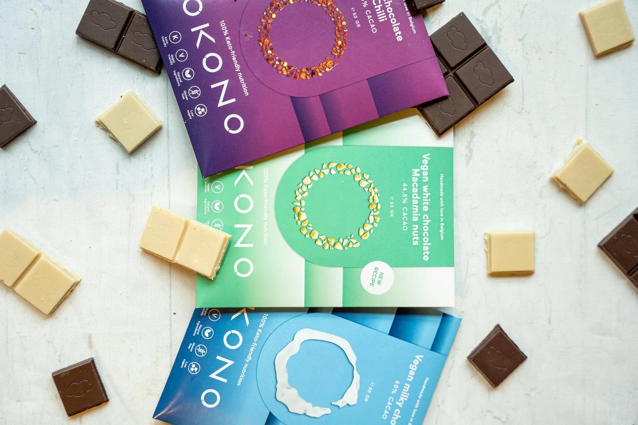 OKONO Vegan Milk Chocolate OKONO 50g 03000007 Vital20