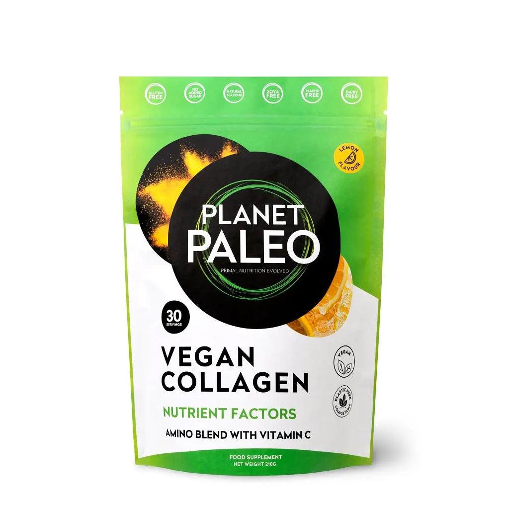 Planet Paleo Vegan Collagen Powder Lemon Planet Paleo 210g 03100019 Vital20