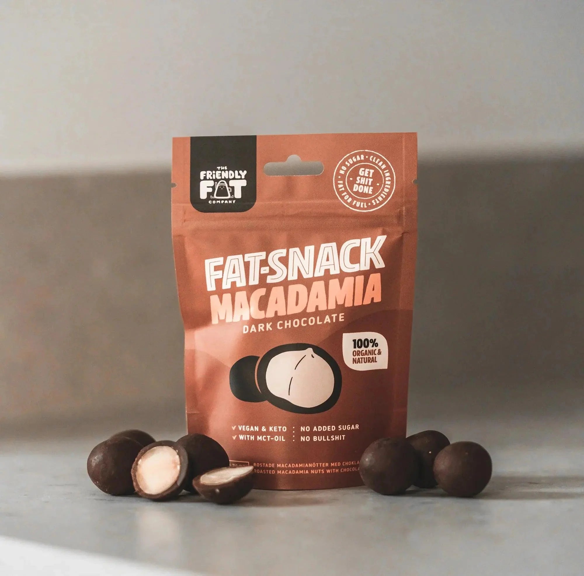 The Friendly Fat Company Bio Fat-Snack Macadamia The Friendly Fat Company 50g 02000010 Vital20