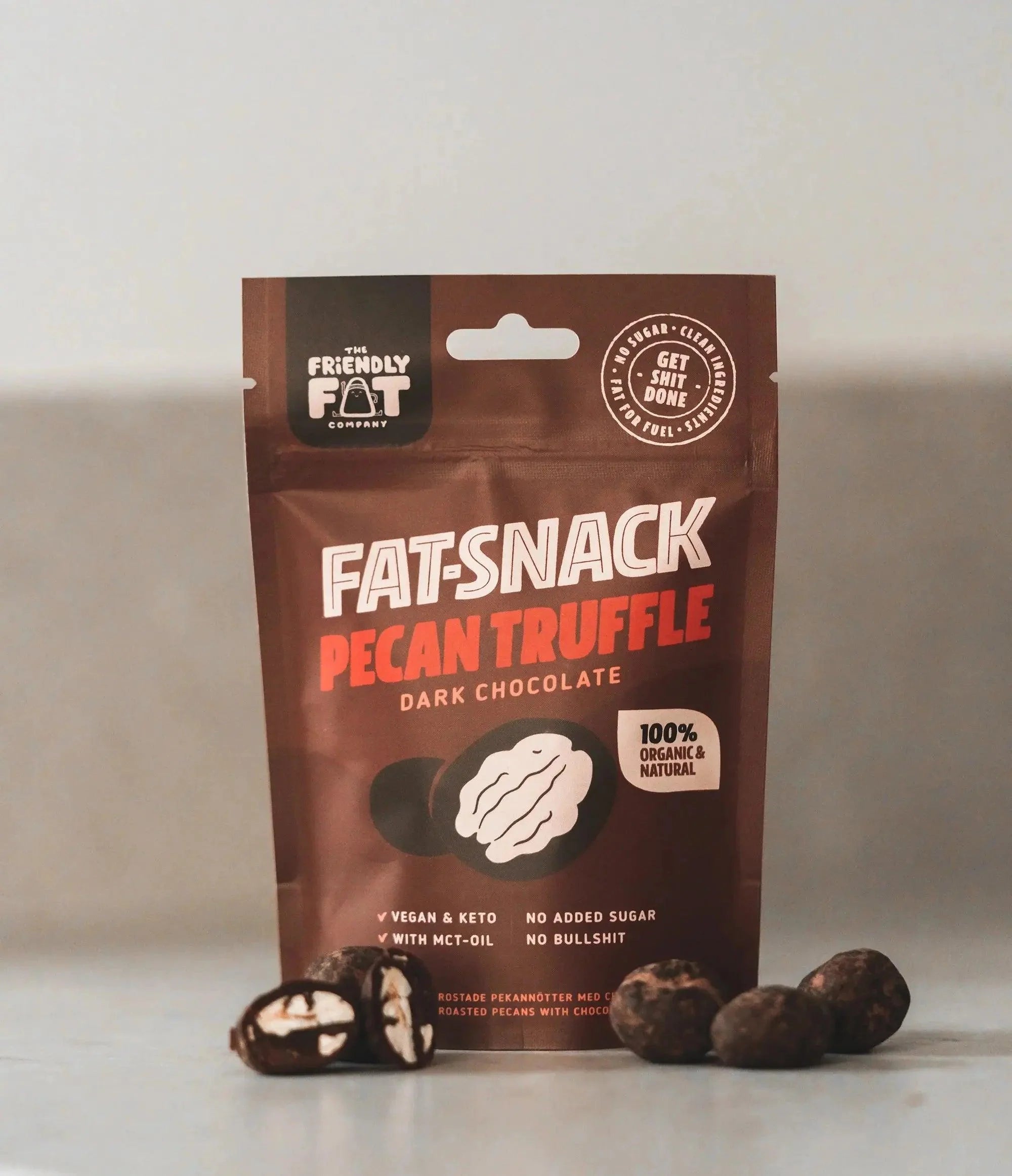 The Friendly Fat Company Bio Fat-Snack Pecan Truffle The Friendly Fat Company 50g 02000011 Vital20