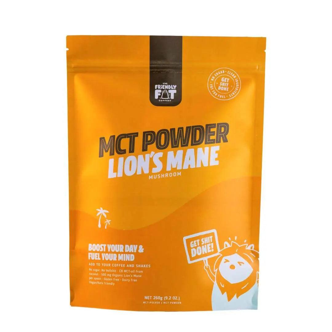 The Friendly Fat Company MCT Powder C8 Lion's Mane The Friendly Fat Company 260g 02000001 Vital20