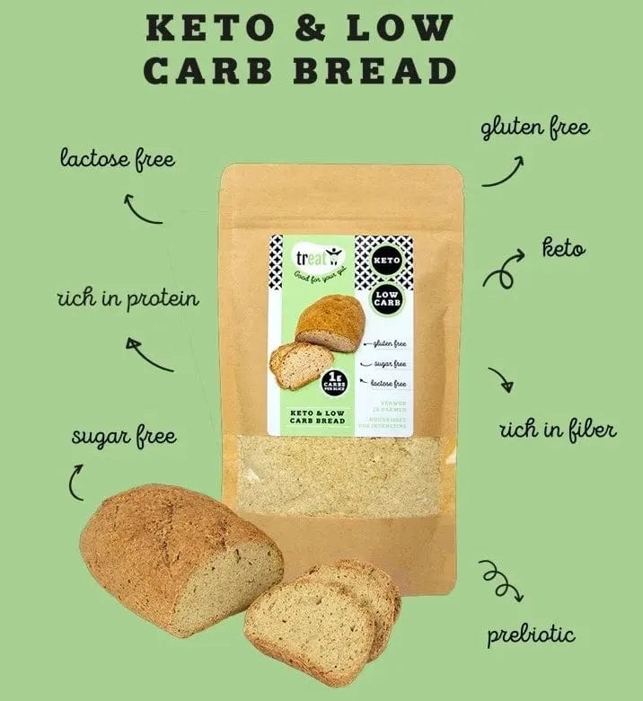 Tr-eat Keto & Low Carb Bread Tr-eat 170g 04700001 Vital20